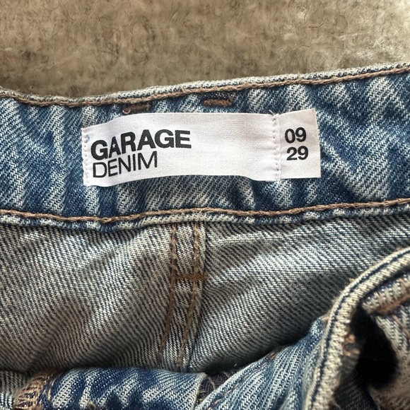 Garage Denim - Garage Denim Straight Leg Jeans